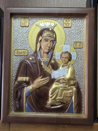 Икона Божией Матери Иверская. Бук